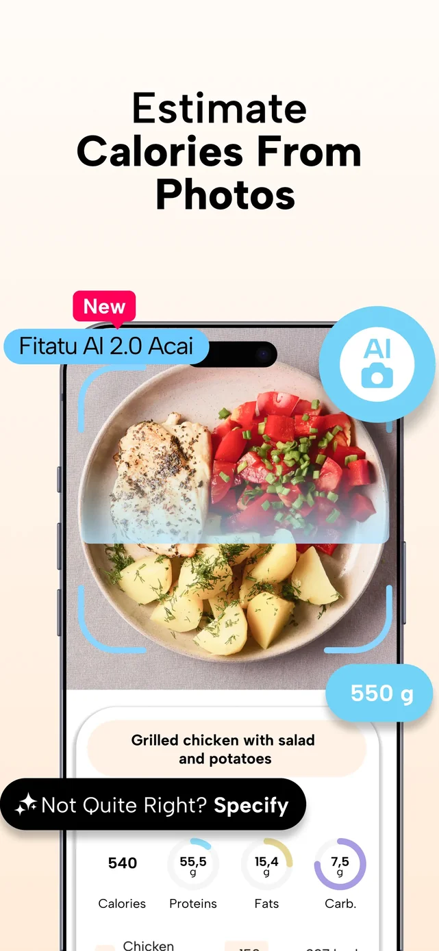 Fitatu AI Calorie Counter App Store screenshot 2