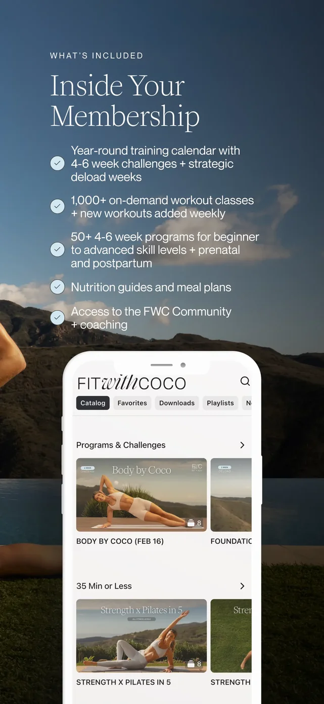 Fit with Coco App Store screenshot 2