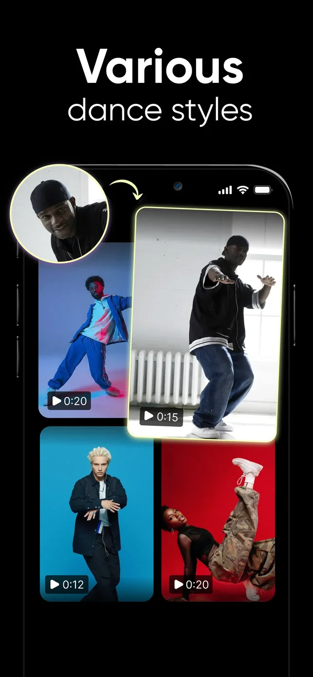 Dance AI: AI Dance Video Maker App Store screenshot 2