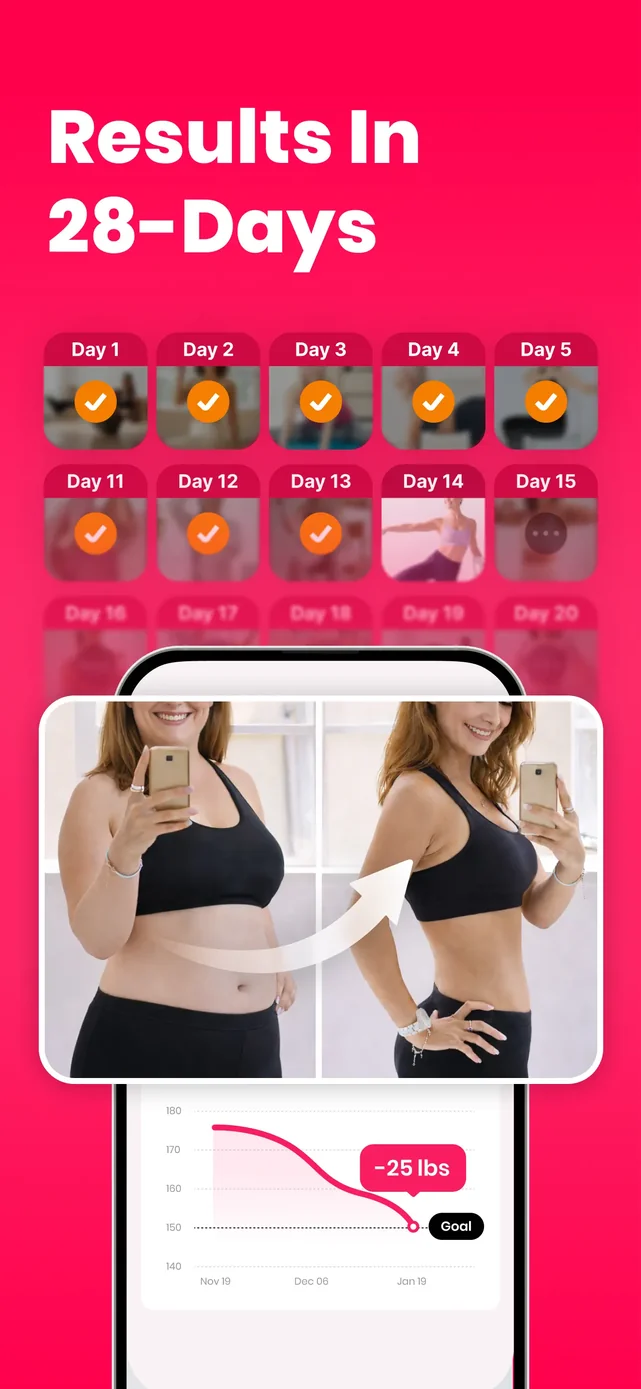 LazyFit: Workout For Beginners App Store screenshot 1