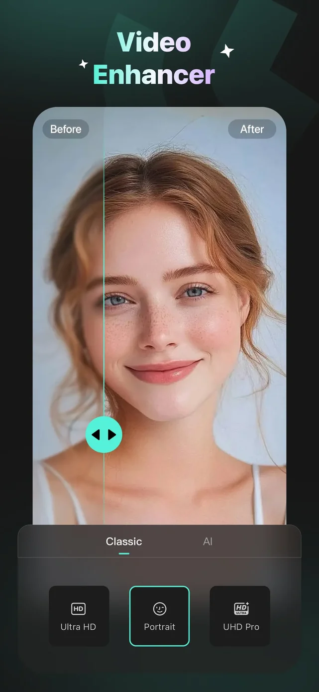 Winkit - AI Video Enhancer App Store screenshot 1