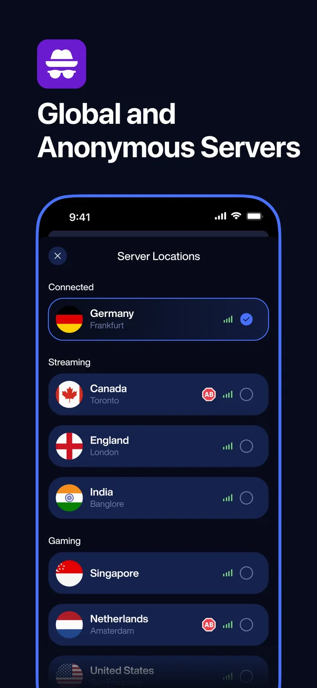 Hide VPN Fast Proxy Master App Store screenshot 3