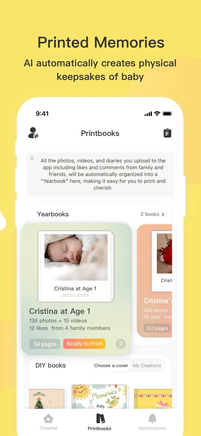 Bebememo - Smart Baby Journal App Store screenshot 3