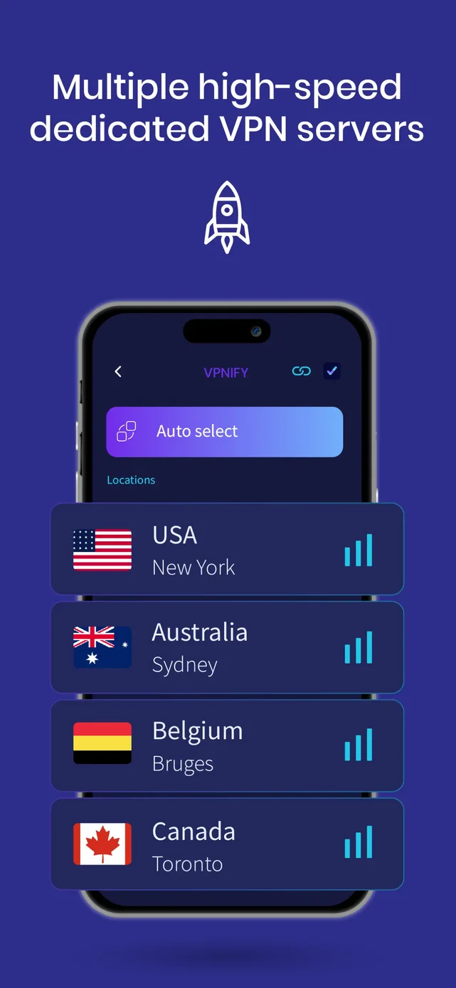 VPNIFY - Unlimited VPN App Store screenshot 3