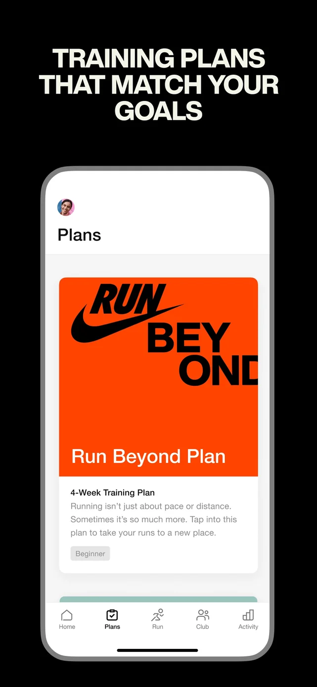 Nike Run Club: Running Coach App Store screenshot 4
