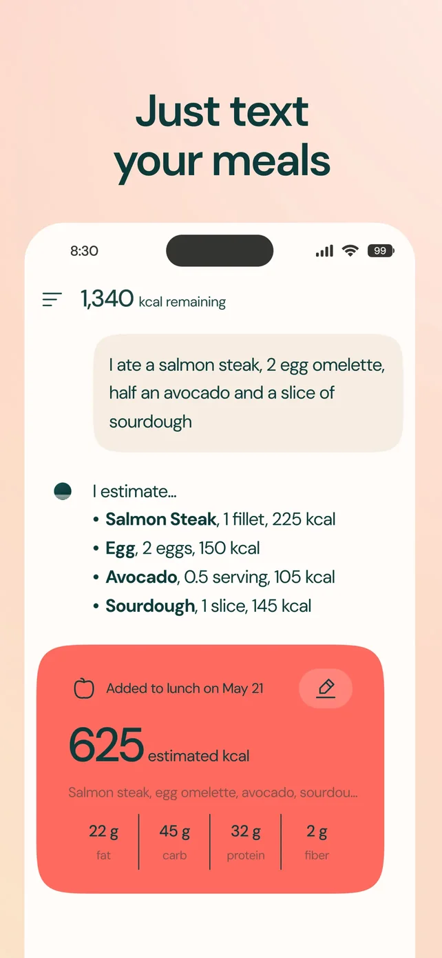 Welling AI Food & Health Coach App Store screenshot 2