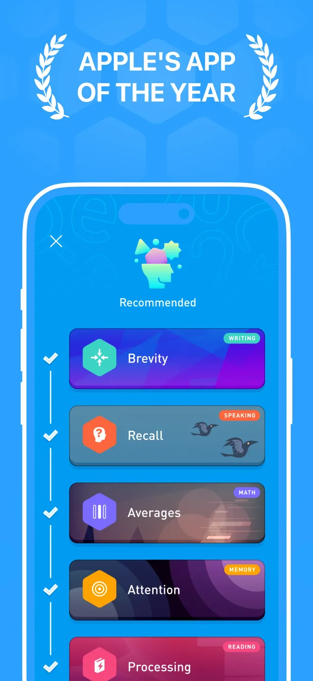 Elevate - Brain Training Games App Store screenshot 2