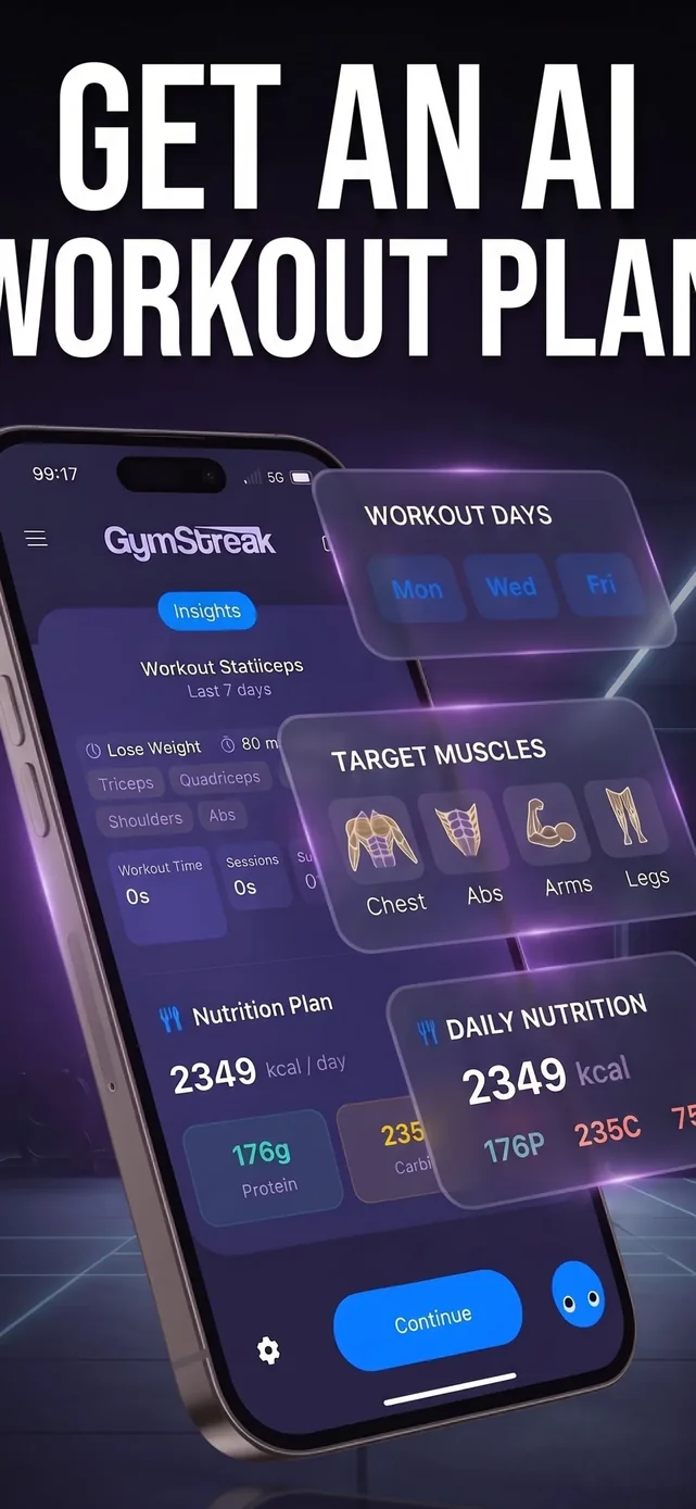 GymStreak: AI Personal Trainer App Store screenshot 2