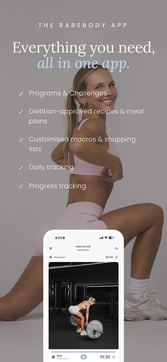 RareBody App Store screenshot 1