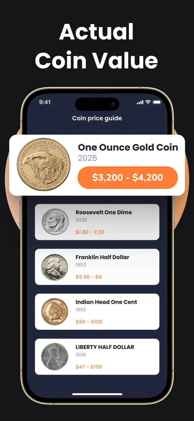CoinIn: Coin Scan Identifier App Store screenshot 3