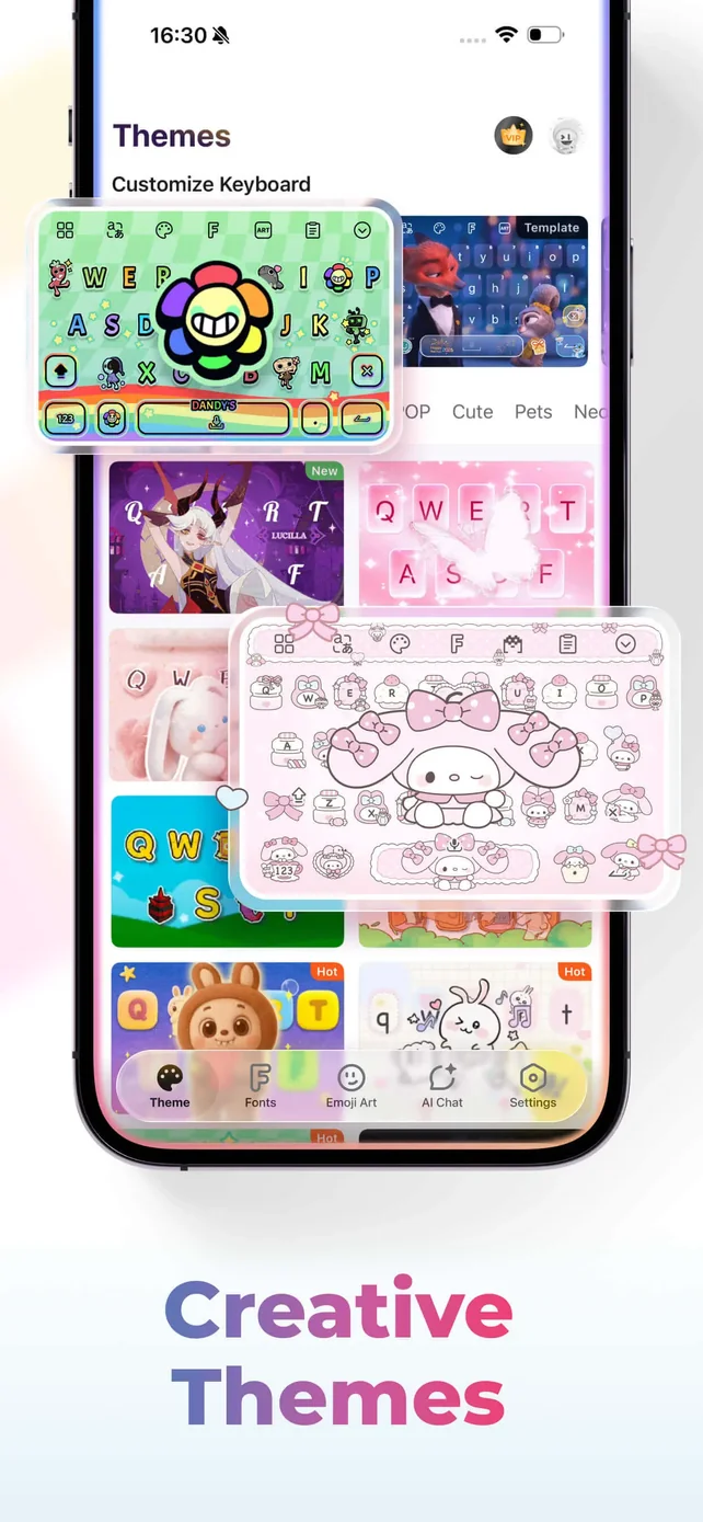 Facemoji AI Emoji Keyboard App Store screenshot 2