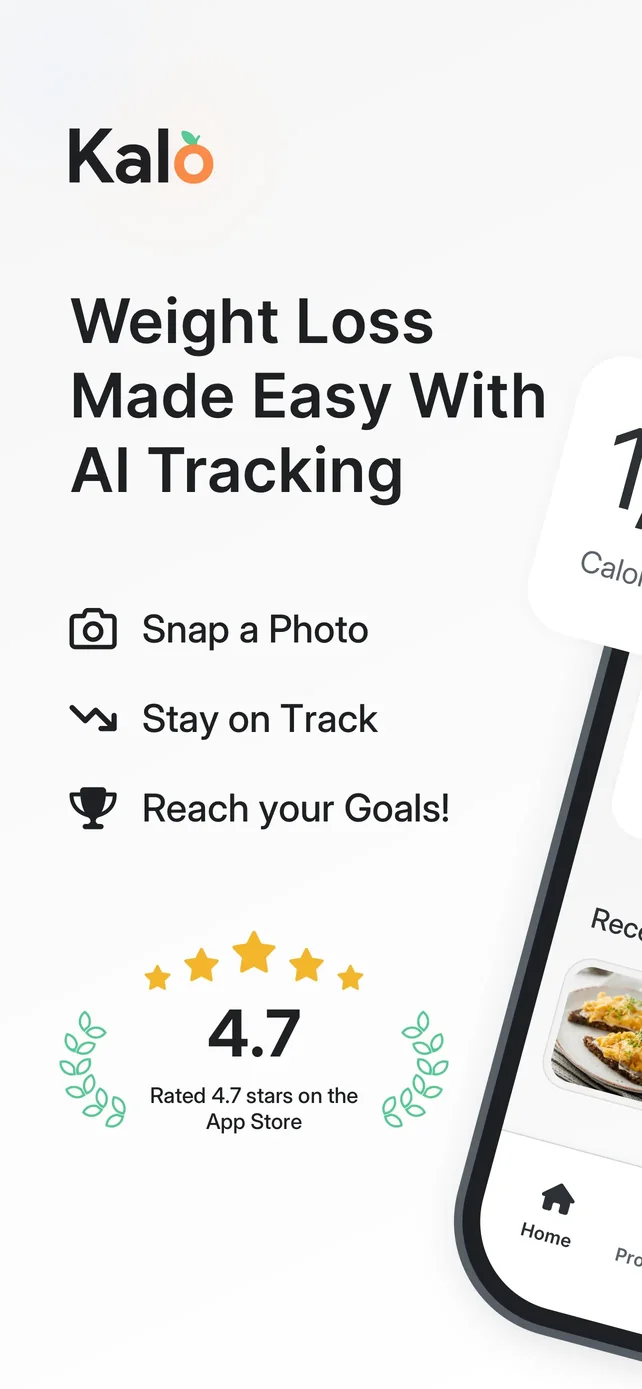 Kalo - AI Calorie Tracking App Store screenshot 1