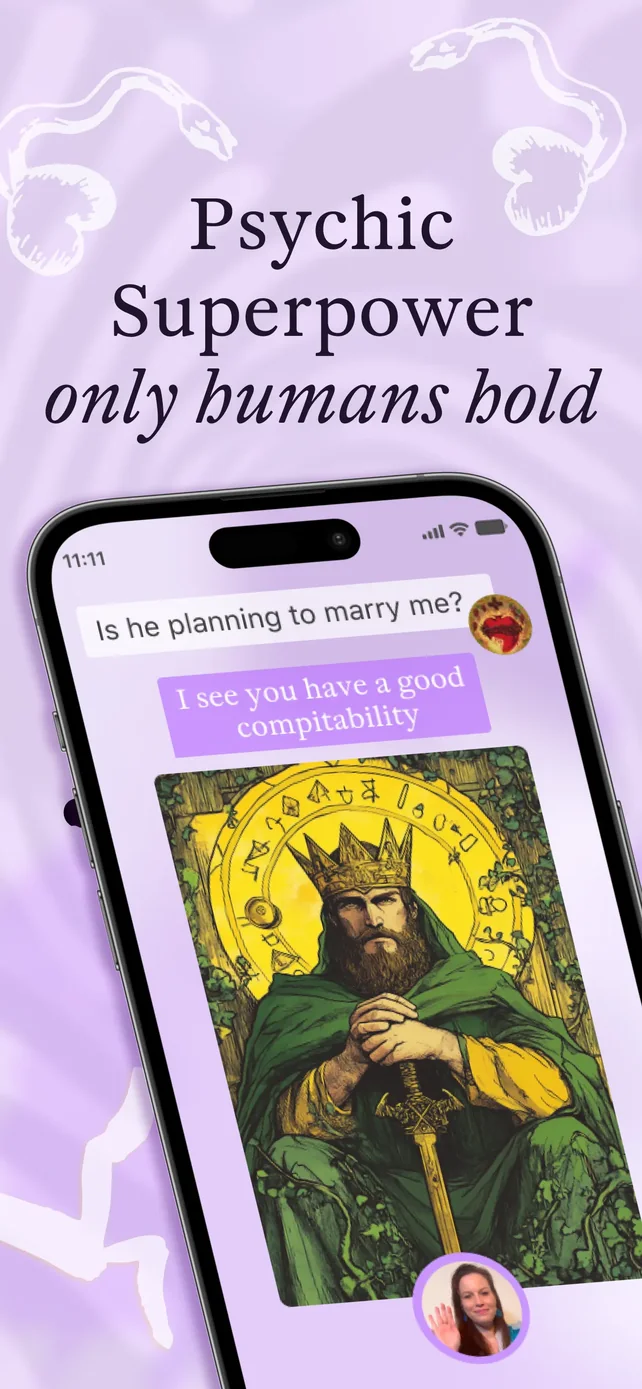 AdAstra Psychic. Tarot Reading App Store screenshot 1
