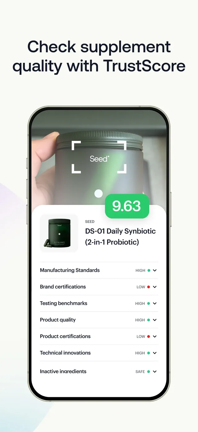 SuppCo: Supplement Scanner App Store screenshot 2