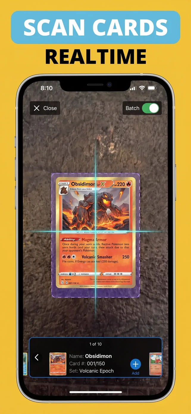 TCG Scanner Card - Pokechart App Store screenshot 2