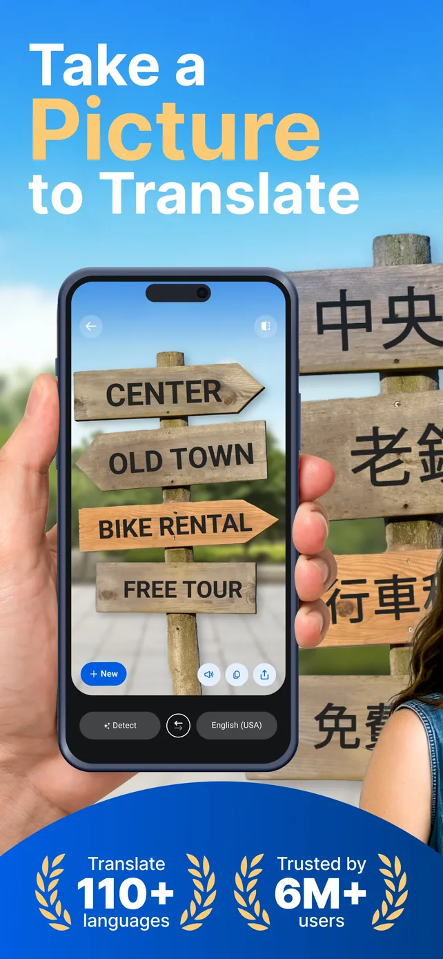 Translator GO: AI Translate App Store screenshot 1