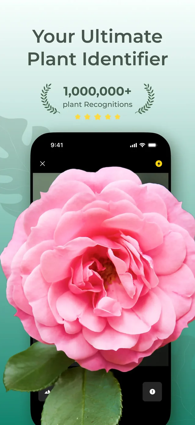 Plant Identifier & Plant Care. App Store screenshot 1