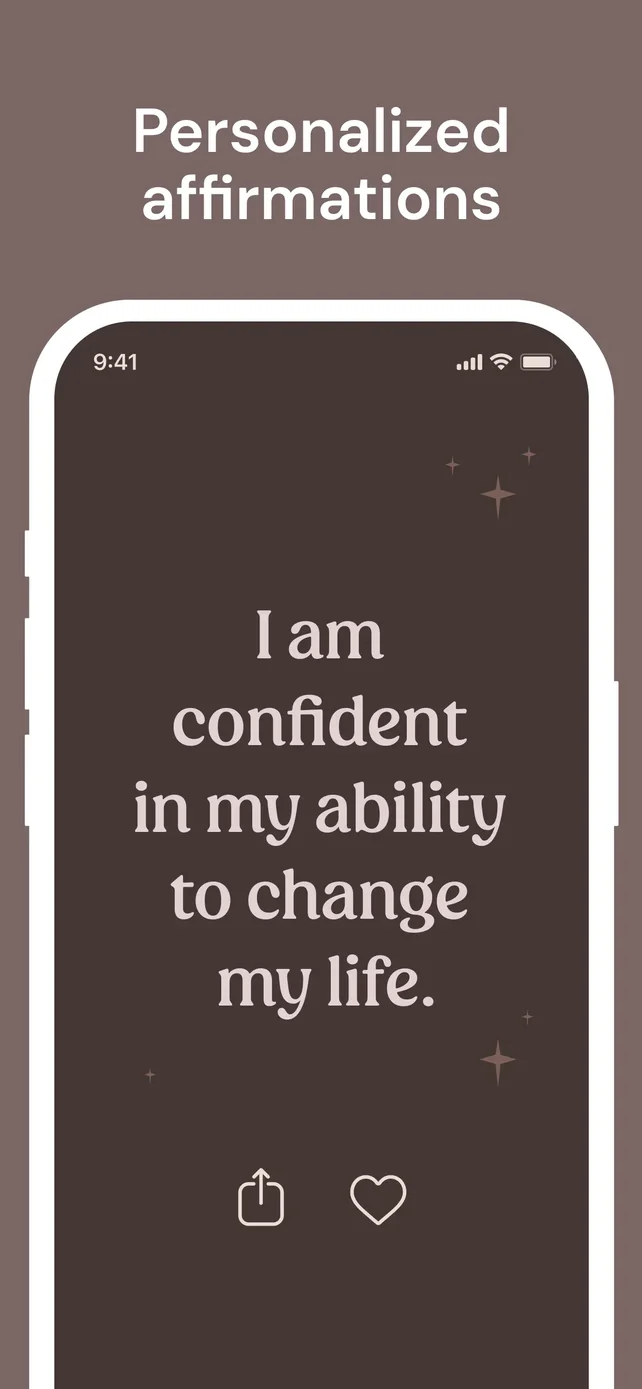 I am - Daily Affirmations App Store screenshot 2