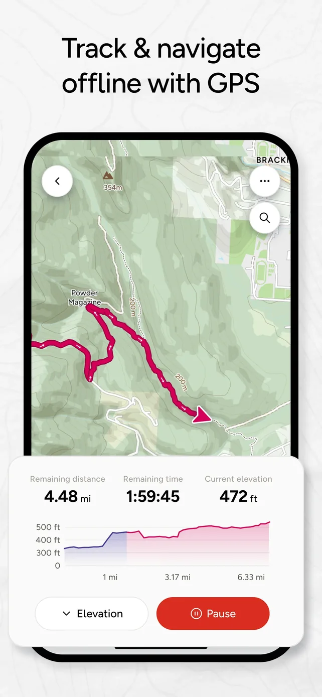 OS Maps: Walk, Hike, Run, Bike App Store screenshot 3