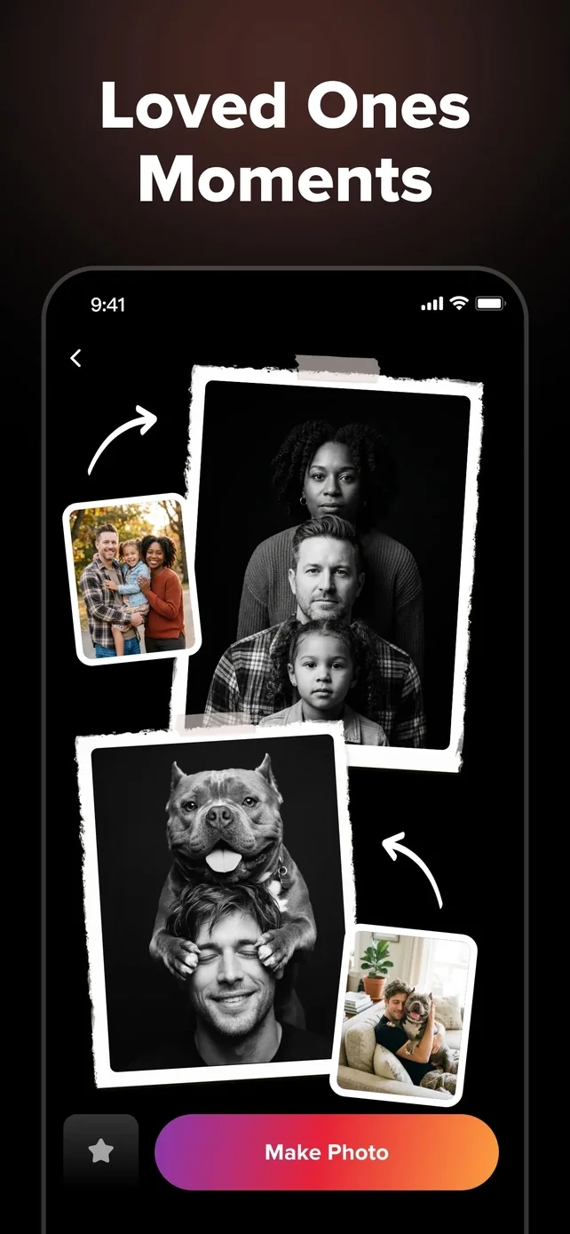 GoPhoto:AI Photo & Video Maker App Store screenshot 2