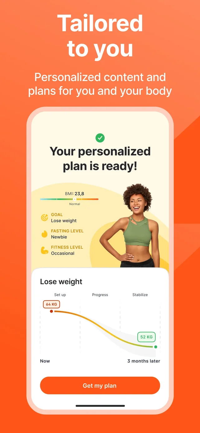 Fitself: Fitness and Fasting App Store screenshot 3