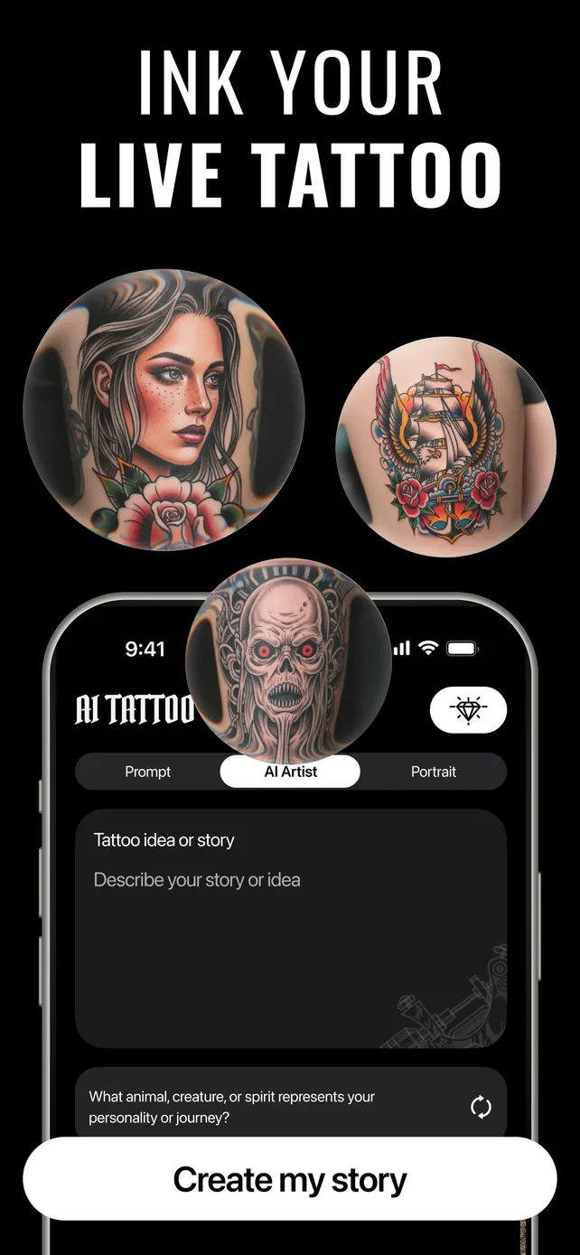 Tattoo AI Design Generator App Store screenshot 3