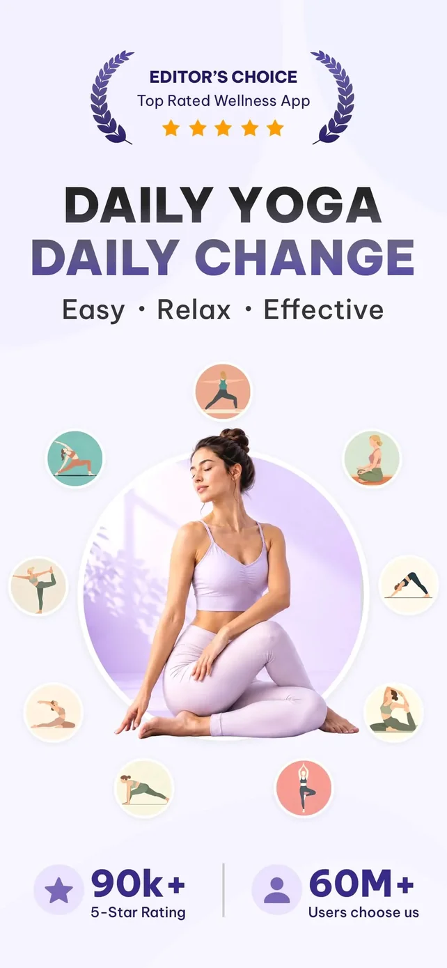 Daily Yoga: Yoga for Fitness® App Store screenshot 1