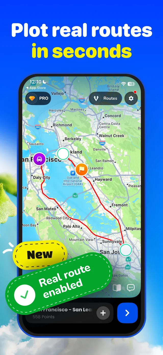 TravelAnimator: Journey Route App Store screenshot 2