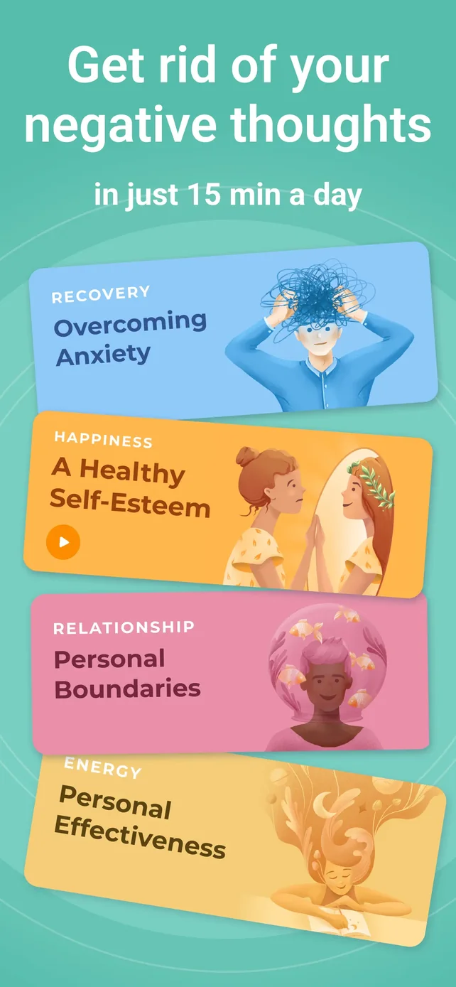 UpLife: CBT Therapy, Self Care App Store screenshot 2