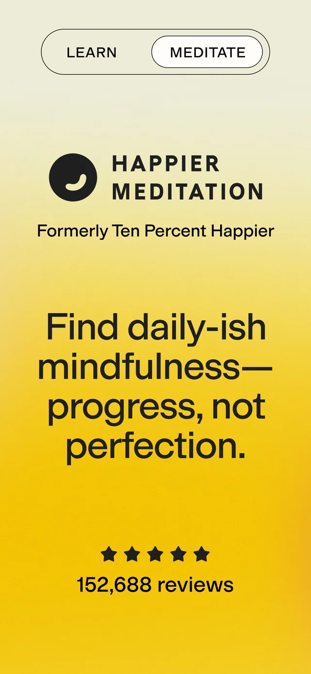 Happier Meditation App Store screenshot 1
