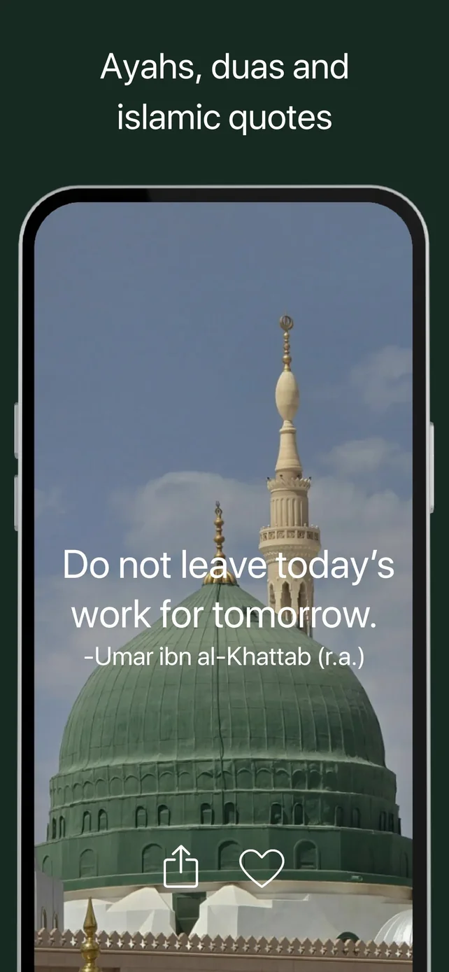 Quran Widgets: Verses & Duas App Store screenshot 2