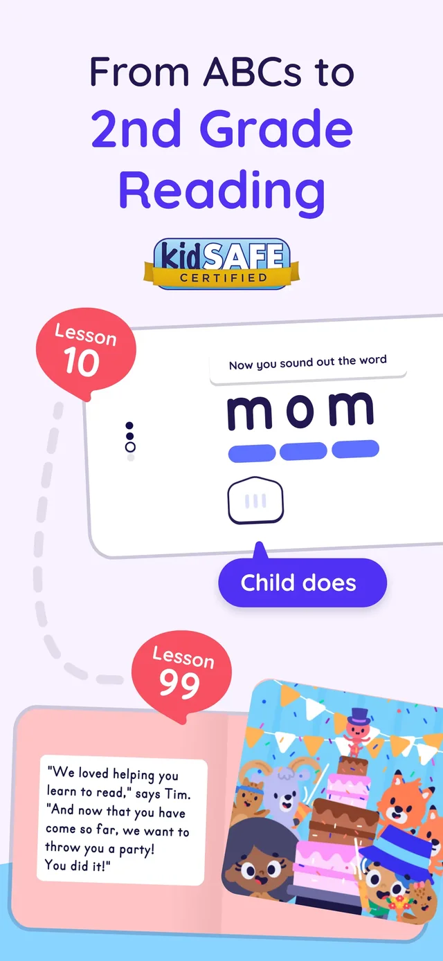 Learn to Read - Reading.com App Store screenshot 2