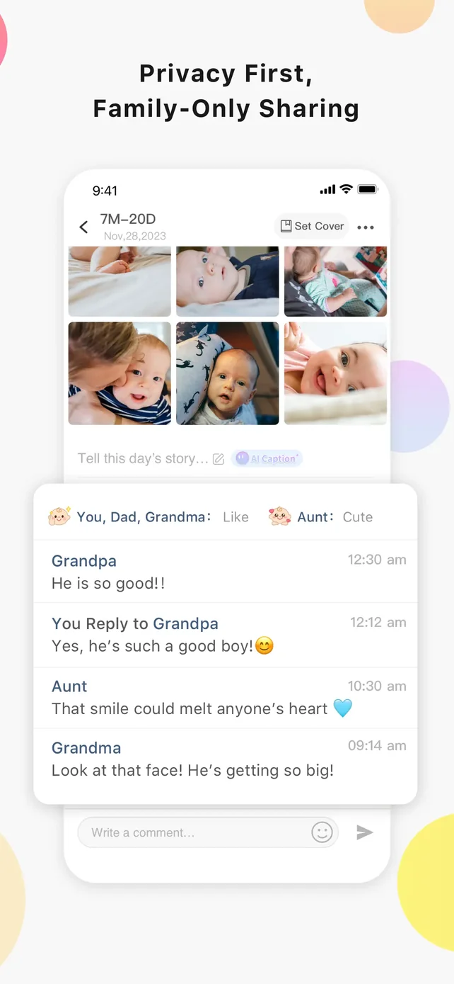 TimeHut - Baby Album App Store screenshot 4