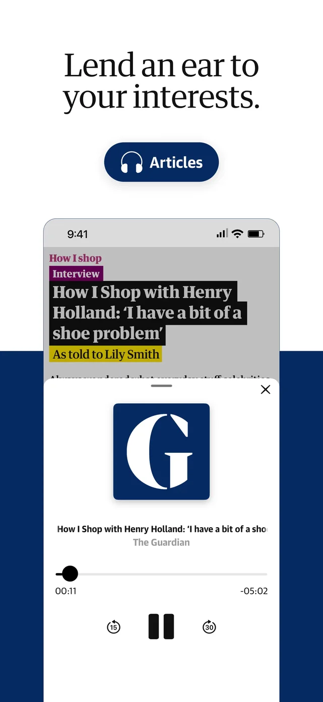 The Guardian - US & World News App Store screenshot 4