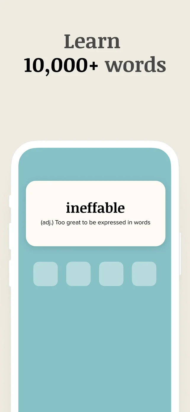 Vocabulary - Learn words daily App Store screenshot 3