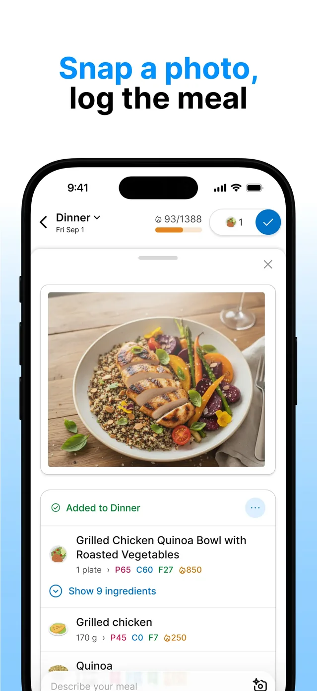 MacrosFirst - Macro Tracker App Store screenshot 3
