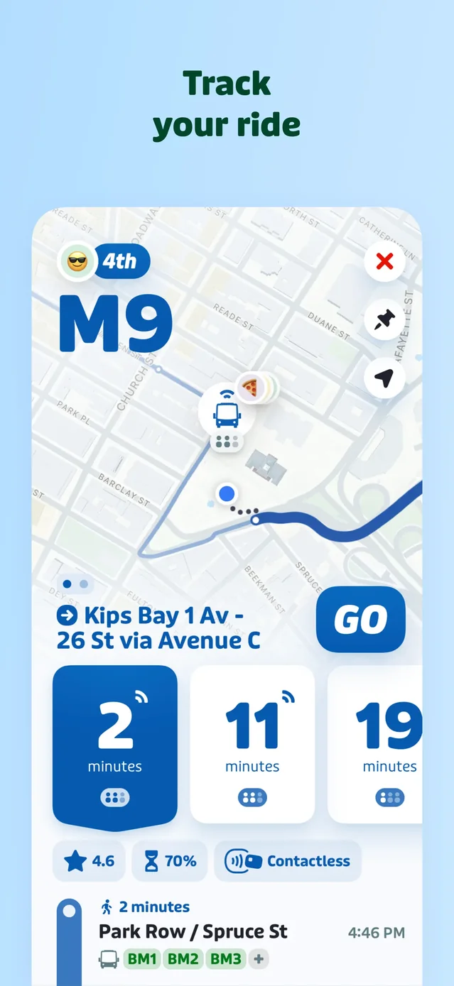 Transit • Subway & Bus Times App Store screenshot 2