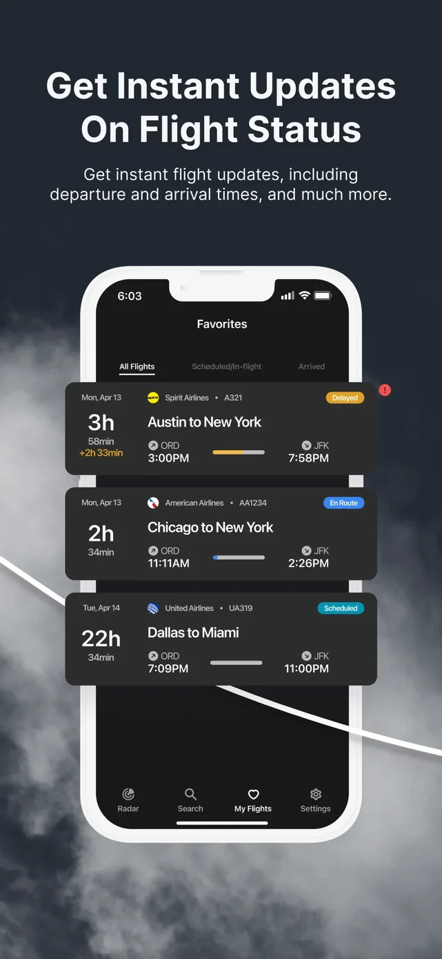 Track My Flight Now App Store screenshot 3