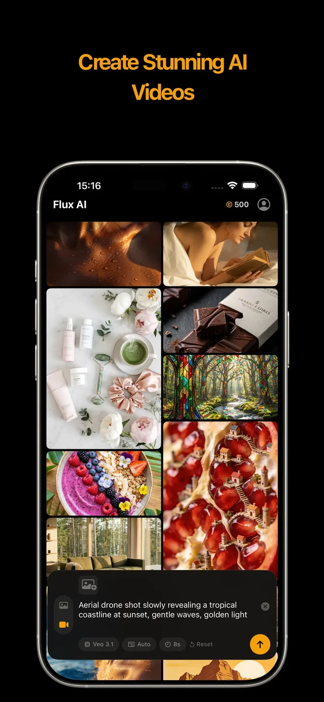 Flux AI: Video Photo Generator App Store screenshot 1