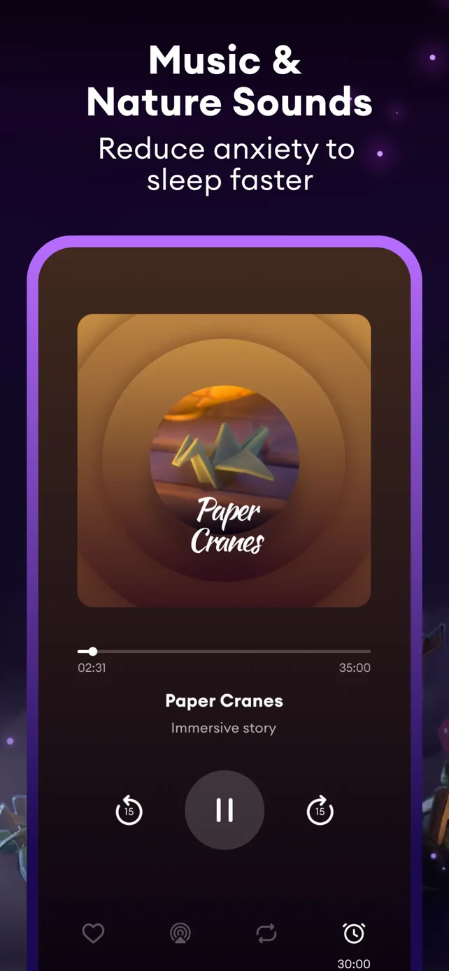 Loóna: Sleep, reduce anxiety App Store screenshot 4