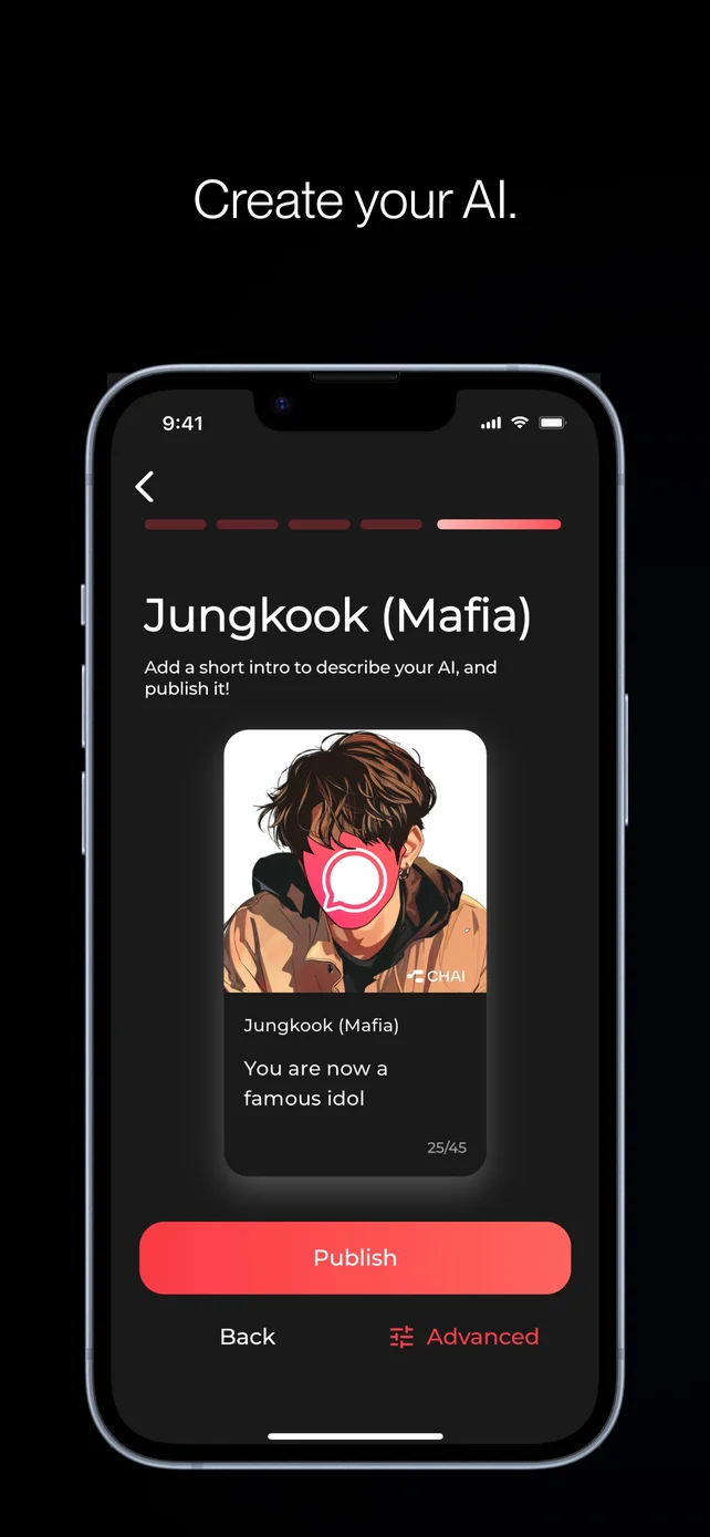 CHAI: Social AI Platform- Chat App Store screenshot 4