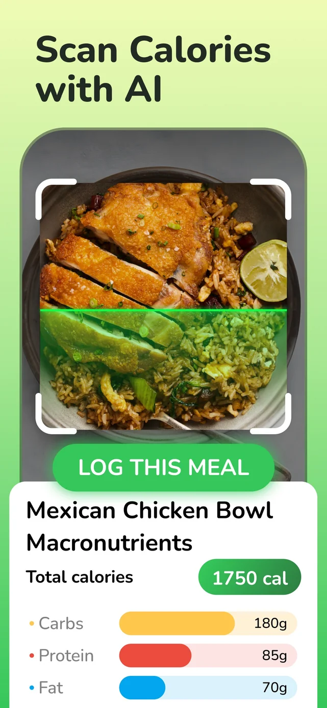Fastie: Calorie & Food Tracker App Store screenshot 2