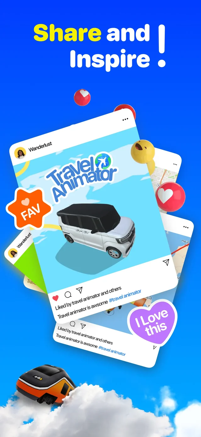 TravelAnimator: Journey Route App Store screenshot 3