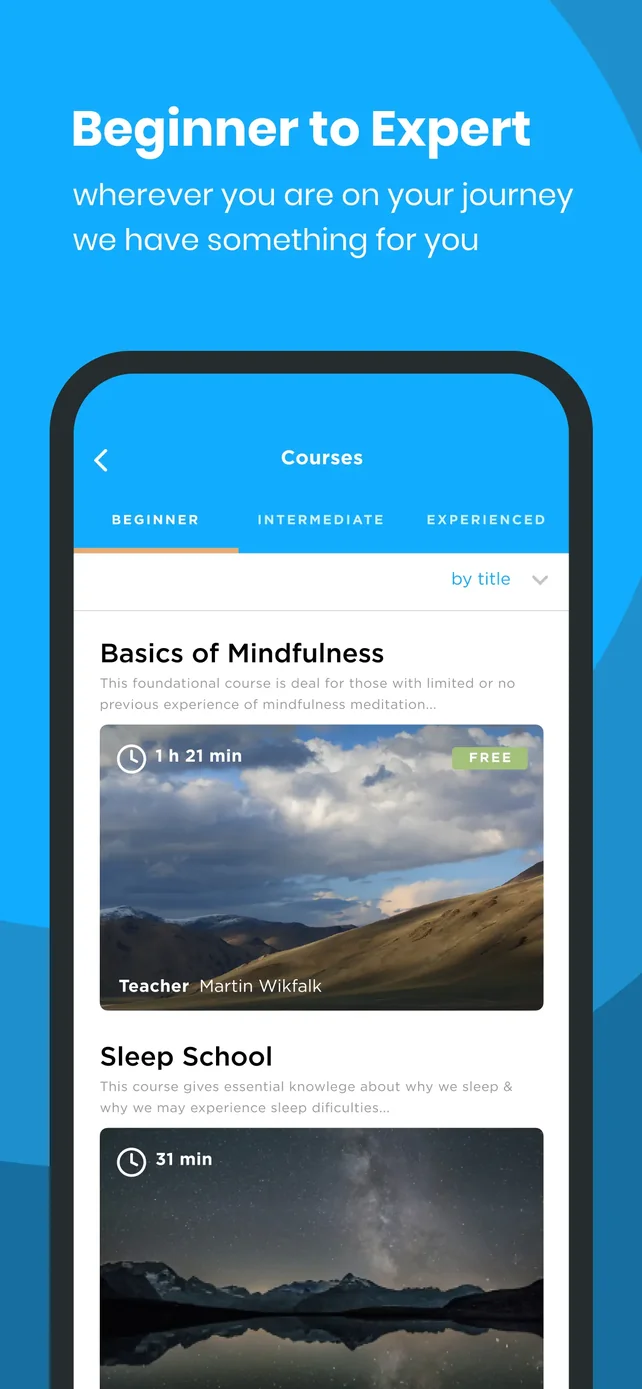 The Mindfulness App App Store screenshot 4