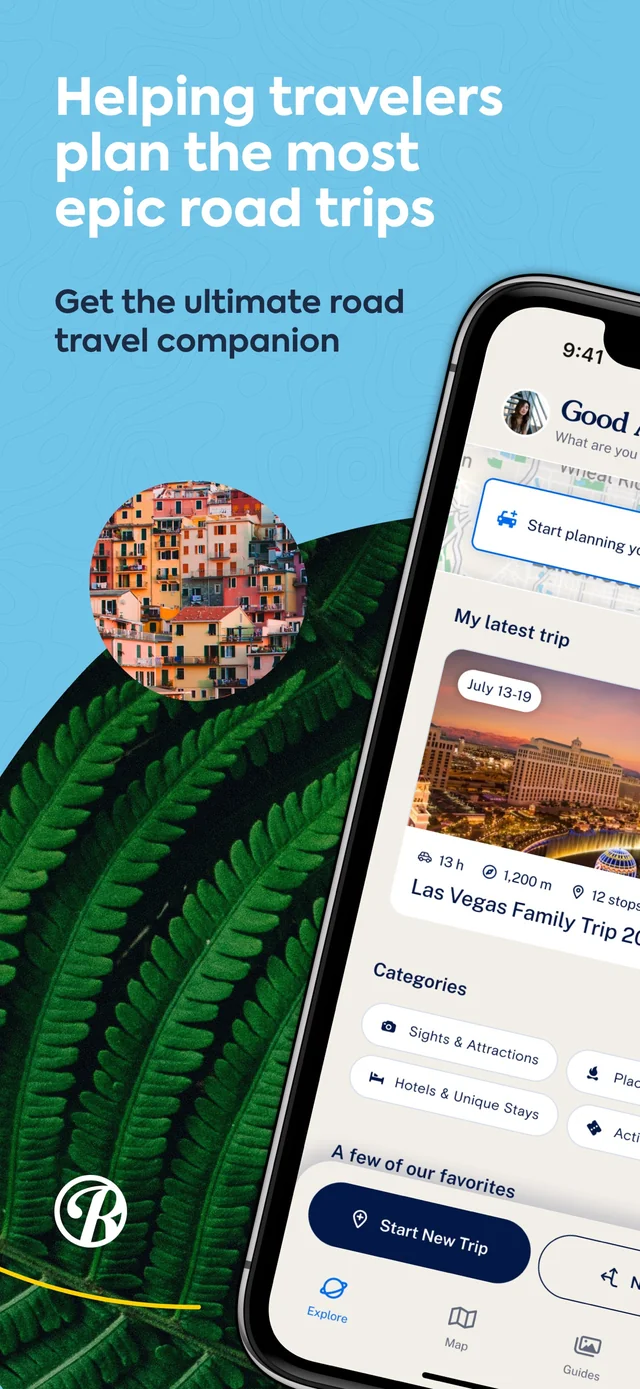 Roadtrippers - Trip Planner App Store screenshot 1