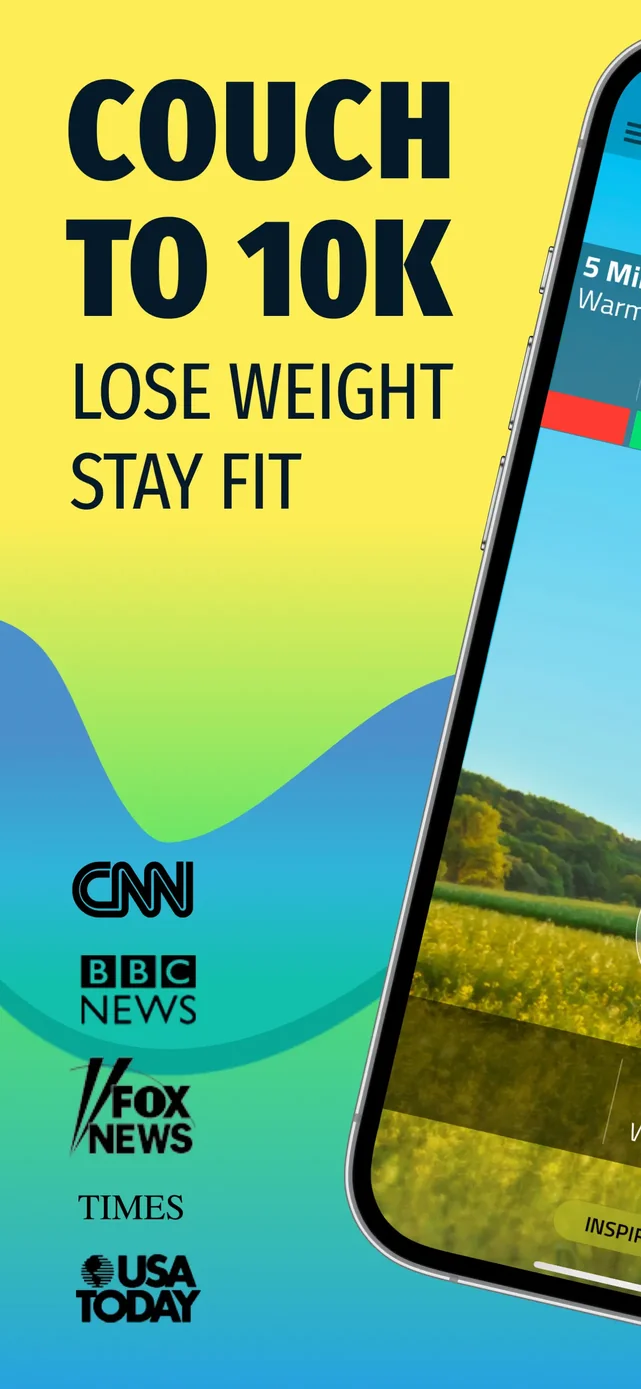10K Runner, Couch to 10K Run App Store screenshot 1