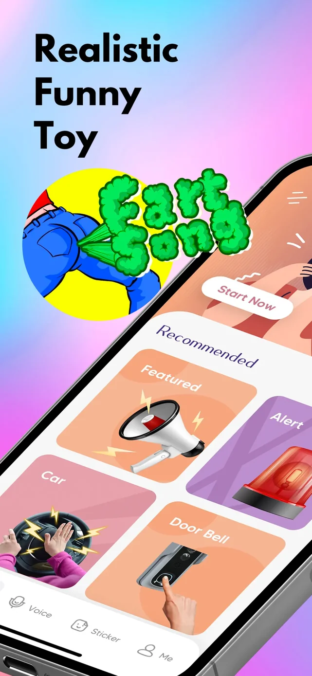 Crazy Sounds & Voice Changer App Store screenshot 1