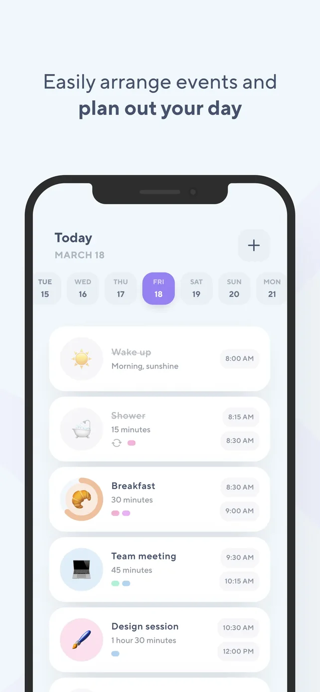 TimeBloc - Daily Planner App Store screenshot 4