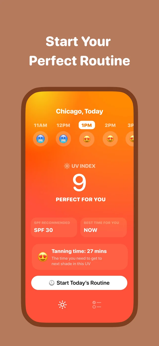 Rayz­: UV Index & Tan Tracker App Store screenshot 3