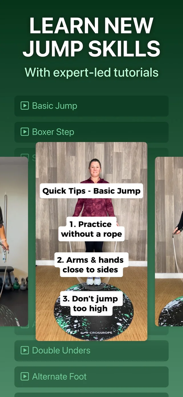 Jump Rope Training | Crossrope App Store screenshot 3